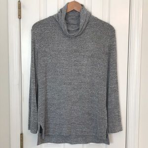 Women’s Cozy, Gray, Cowl Neck Pullover